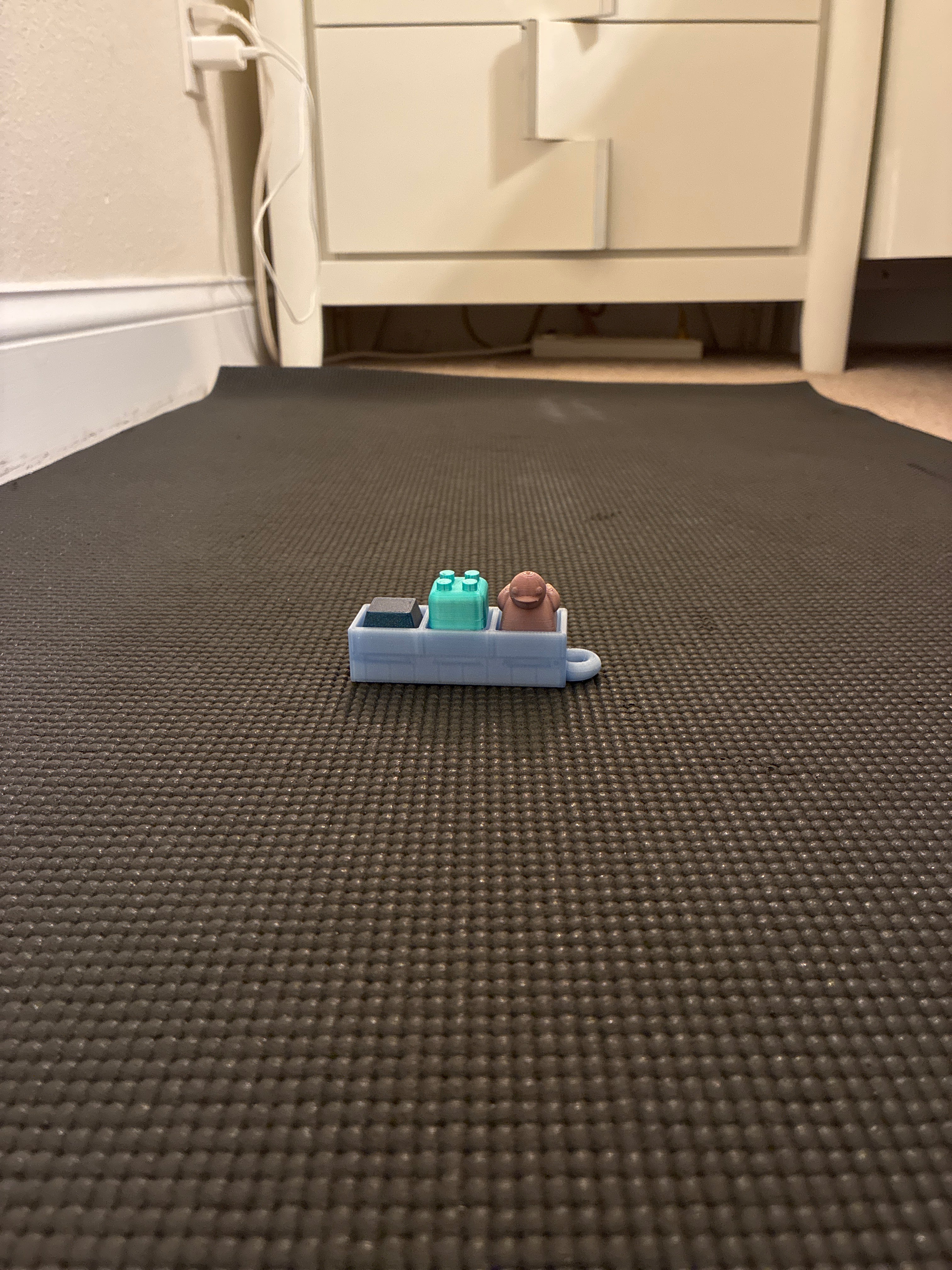 Glow in the dark Keyboard clicker